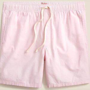 Men's J. Crew Dock short in lightweight garment-dyed stretch chino - subtle pink